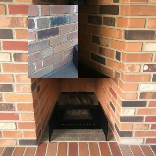 Chimney masonry restoration in the Coastal Bend — after professional service